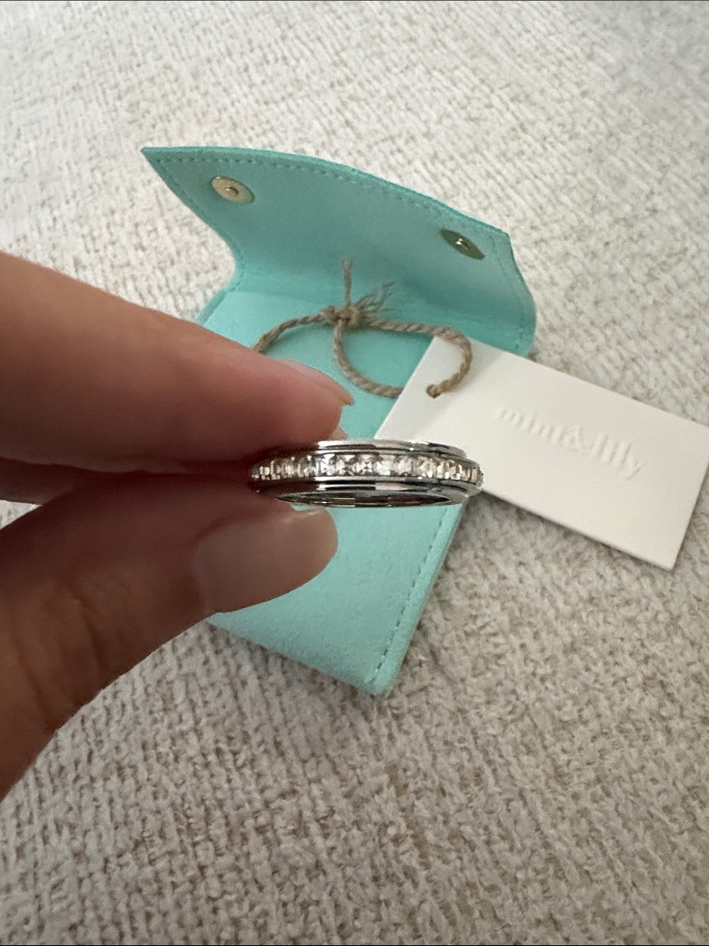 Spinning Fidget Ring - Picture 2 of 3